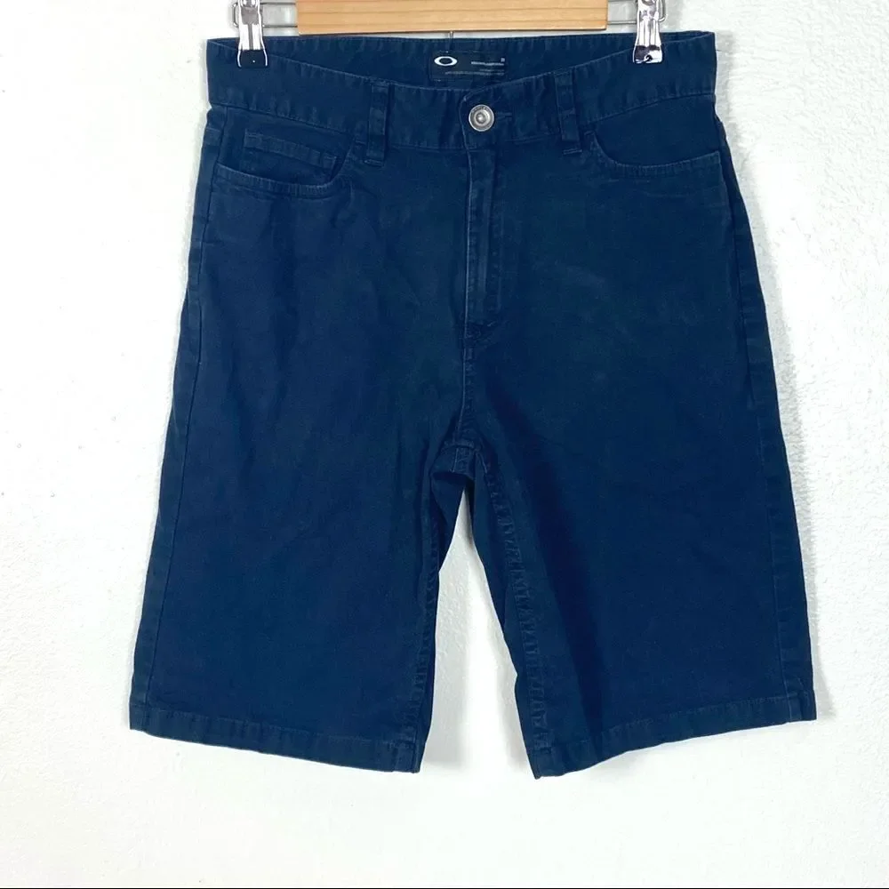 Oakley Navy Blue Classic Mens Shorts